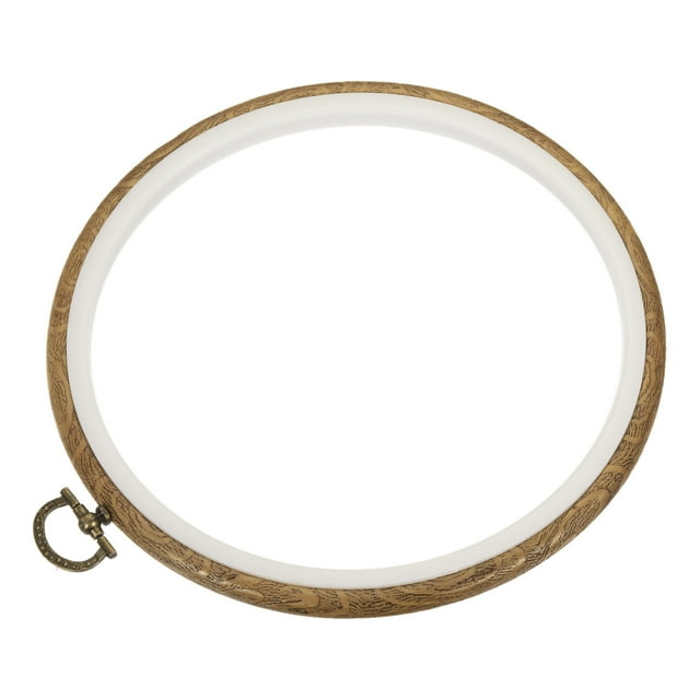 Unique Bargains Anneau Rond en Caoutchouc de 6 Pieds pour Broderie, Cadre Point de Croix, Lot de 2