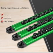 Magnetic Socket Organization 1/4inch 3/8inch 1/2inch Adjustable Socket Storage Rack Sliding Stand Large Capacity Storage