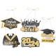 thumbnail image 1 of KAKOWELY 3 adornos colgantes de graduación, letreros para puerta de graduación, decoraciones para fiesta de graduación, 1 of 4