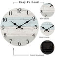 thumbnail image 2 of Simple silent living room personalized creativity clocks and watches, 2 of 4
