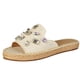 thumbnail image 1 of Sandalia Para Mujer CASTALIA 191-53 Blanco Detalle Pedreria, 1 of 3