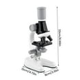 thumbnail image 4 of Biological Microscope for Kids Beginners 100X 400x 2000X Magnification Kids Science Toys Microscope Kit with Specimens LED Light Education Scientific Toys for Child, 4 of 9