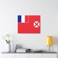 thumbnail image 6 of Wallis and Futuna Country Flag Canvas Vibrant Wall Art Unframed Home Decor, 6 of 13