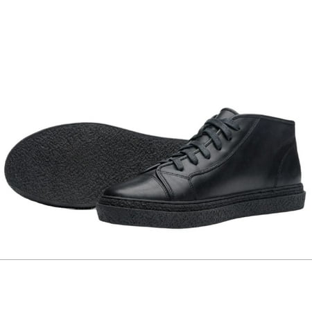 

ONTO Men s Glazed Leather Lace Up Kogi Fashion Sneakers Black 12