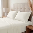 thumbnail image 2 of Superior Cotton Blend 800 Thread Count Pillowcase Set of 2, King Size, Ivory, 2 of 4