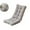 Gray, variant on Suede Thickened Folding Cushion Set of 2 for Chair Recliner Rocking Chair, Polyester Plush Seat Cushions, 21.2x16.9"+16.9x16.9"