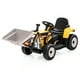 thumbnail image 1 of Costway Excavadora eléctrica para niños con control remoto de 12 V y balde para excavación, color amarillo, 1 of 4
