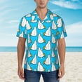 thumbnail image 2 of Sigee Duck Dives for Men’s Casual Beach Summer Shirts Funky Hawaiian Shirt for Men Hawaiian Shirts,X-Large, 2 of 7