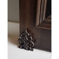 thumbnail image 6 of Lulu Decor, Cast Iron Fleur De Lis Door Stop, Door Stopper in Antique Black Finish, Beautiful and Useful Product (1), 6 of 6