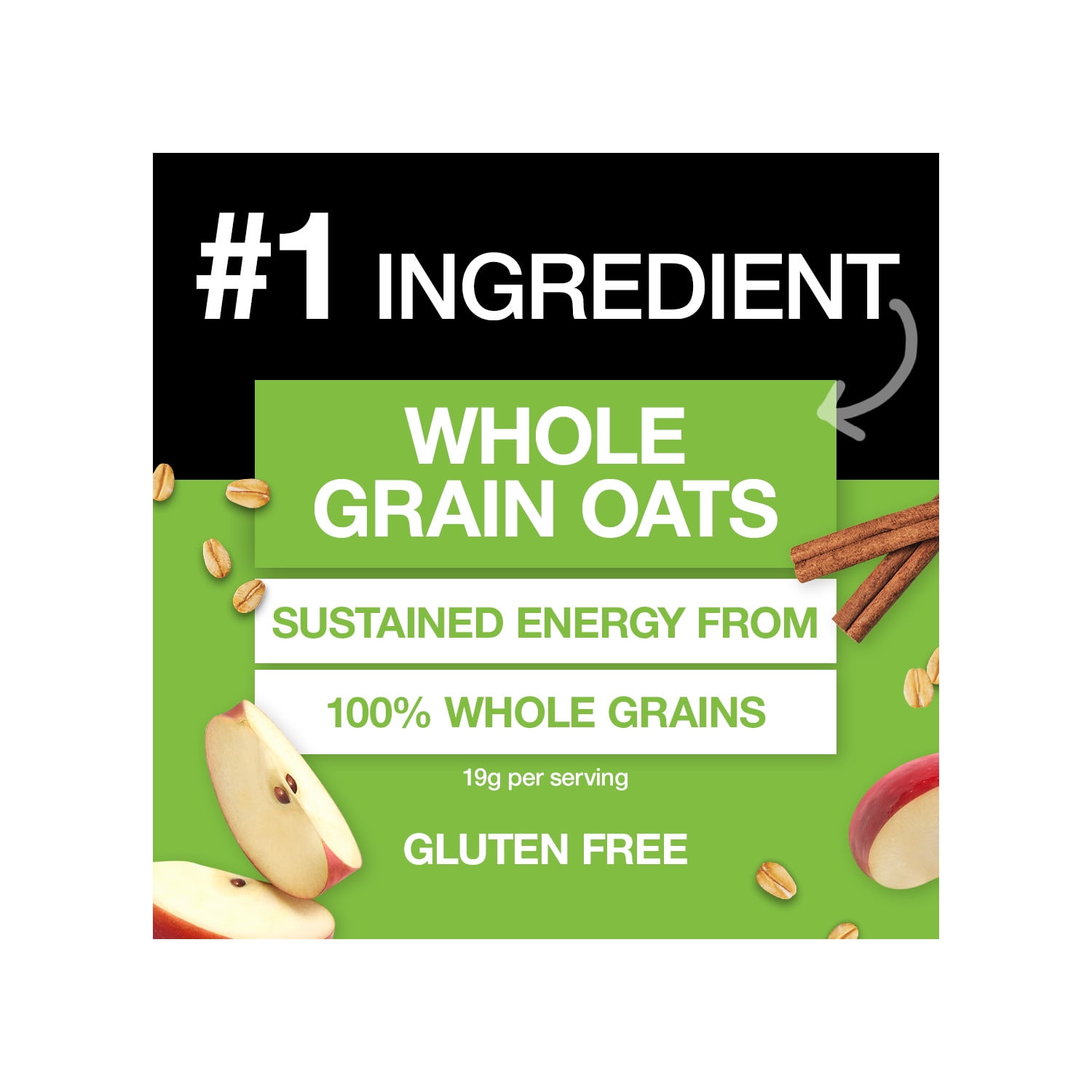 KIND, Gluten Free, Apple Cinnamon, Breakfast Protein Bars, 6-Count, 1 Cardboard Box