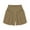 Khaki, variant on Shorts for Women Summer Casual Elastic New Loose Plus Size Wide Leg Fashion Loose High Waisted Short L-4XL