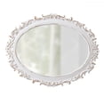 thumbnail image 3 of Sintosin Wood Wall Mirror, White Vintage Ornate Oval Mirror with Gold Accents, Baroque Style Decorative Accent Mirror for Living Room, Bedroom, Entryway, 3 of 10