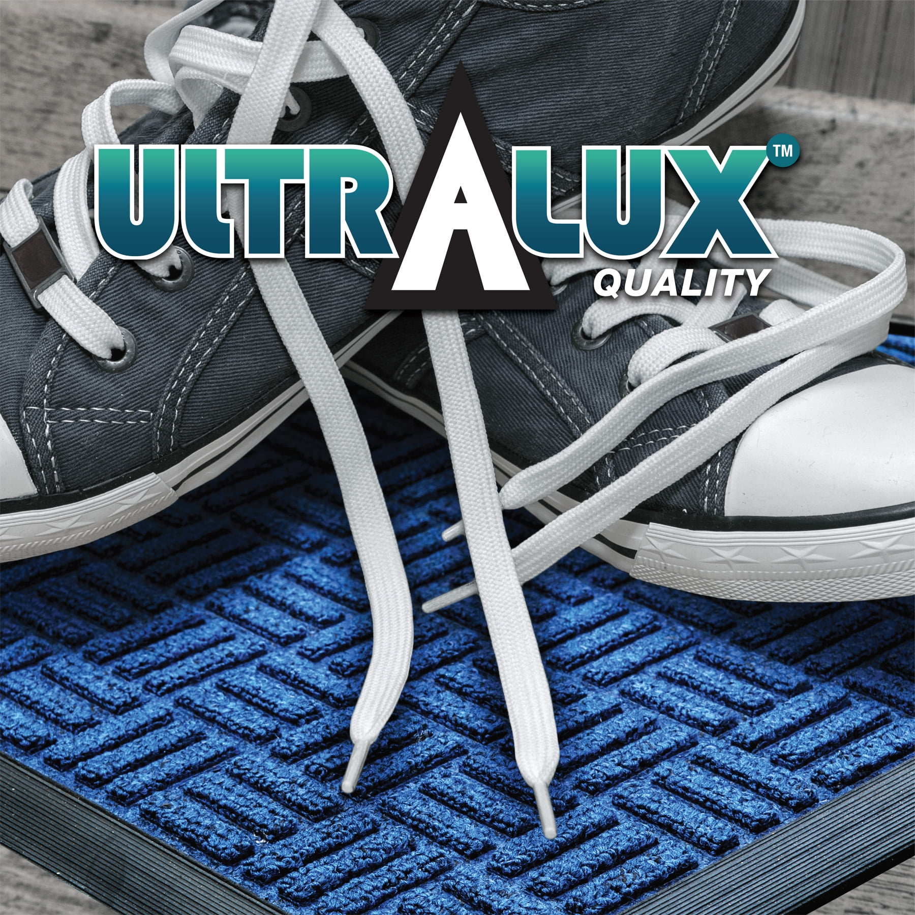 Ultralux Premium Indoor Outdoor Entrance Mat, Absorbent, Strong