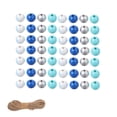 thumbnail image 4 of EeaseMX 1 juego de cuentas de madera navideñas para manualidades, manualidades con cuerda de cáñamo., 4 of 7