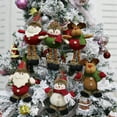 thumbnail image 3 of Muñeco de peluche de Navidad Naiovety ornamento estilo de dibujos animados tipo A, 3 of 6