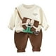 thumbnail image 1 of Odeerbi 6M-3Y Conjuntos de Niños Sudaderas de Cuello Redondo Estampadas Pantalones de Chándal Conjunto de Dos Piezas Sudaderas de Manga Larga, 1 of 5