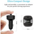 thumbnail image 4 of Reproductor de MP3 con transmisor FM Bluetooth para coche 5.0 Receptor USB dual U Disk TF Tarjeta cargador para interior, 4 of 5