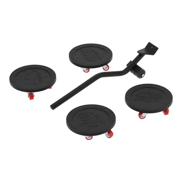Kit de 5 elevadores de muebles de alta resistencia para transporte y mudanzas, ideal para casa, oficina y garaje.