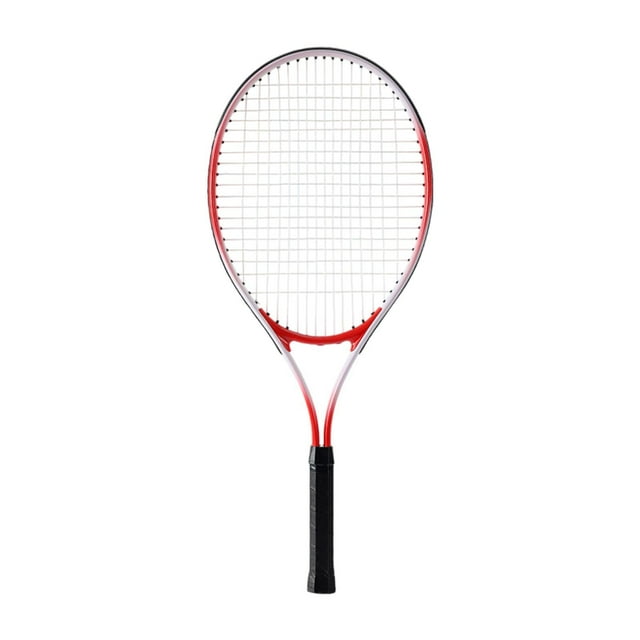 Youkk Raquette de Tennis Seulement Équipement de Tennis Portable Récréatif Plage Cour Arrière pour Adultes Rouge