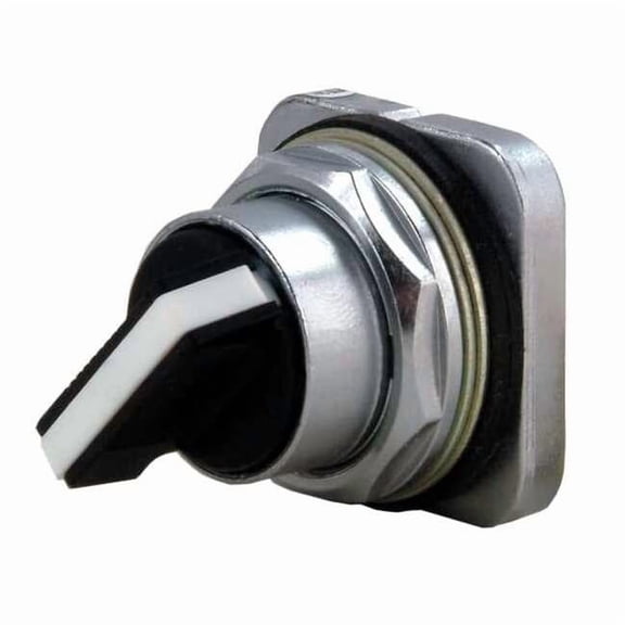 Siemens Non-Illum Selector Swtch,30mm,2 Pos,Levr 52SA2AAB