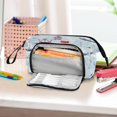 thumbnail image 6 of Fish Mouth Pencil Bag 9.45*3.74*5.9 Inches Pencil Bag Pencil Case Pencil Box Makeup Bag Suitable for Office and Study Cartoon Cartoon Red Lighthouse, 6 of 7