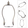 thumbnail image 4 of EeaseCA 1Pc Lamp Horn Frame Lampshade Bracket (6 Inch, Bronze), 4 of 8