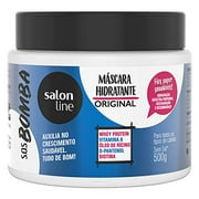 Salon Line - Linha SOS Bomba (Original) - Mascara Hidratante 500 Gr - (Salon Line - SOS Bomb (Original) Collection - Moisturizing Mask Net 17.63 Oz)