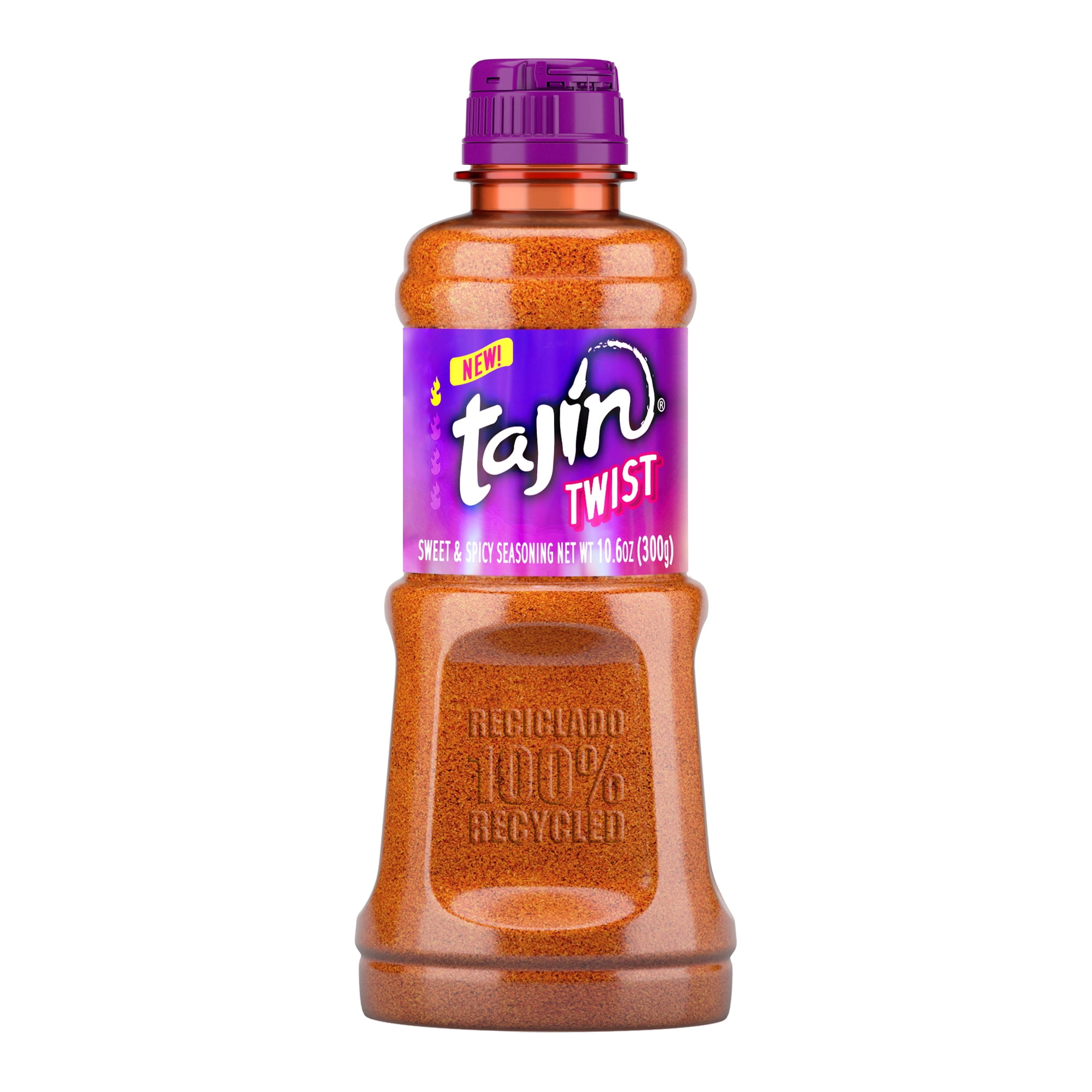 (6 pack) Tajin Twist Seasoning, Sweet and Spicy Seasoning, 10.6 oz