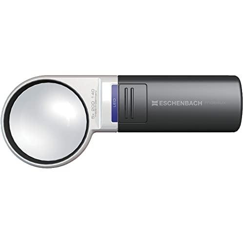 Eschenbach 5X Mobilux LED Illuminated Pocket Magnifier