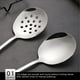 thumbnail image 3 of Wosthever Cucharas de acero inoxidable para sopa, arroz, postre, cuchara para crema, cocina, utensilios de cocina para hornear, de comedor para Mostrada Cuchara, 3 of 6