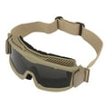 thumbnail image 3 of Gafas para caza al aire libre, gafas para exteriores, gafas de seguridad a prueba de explosiones, gafas militares, gafas de seguridad antivaho, mejore su experiencia, 3 of 14