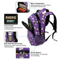 thumbnail image 4 of ALAZA Rainbows Butterfly Backpack Elementary School Bag Bookbag Travel Rucksack, 4 of 7