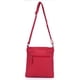 thumbnail image 3 of Bolsa De Hombro Bolsos cruzados para mujer PU duradero con cremallera para el ocio diario (rojo) Ehuebsd Para Estrenar, 3 of 6
