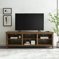 thumbnail image 6 of Woven Paths Open Storage TV Stand for TVs up to 80", Reclaimed Barnwood, 6 of 12