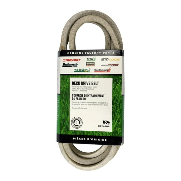 MTD Deck Drive Belt for 42-inch Lawn Tractors