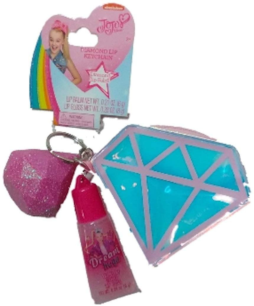 JoJo Siwa - JoJo Siwa Diamond Lip Key Chain Gloss, Balm, & Coin Purse