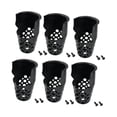 thumbnail image 2 of yotijay 6 Pieces Billiard Pool Table Pockets Net Pockets Premium Billiards Supplies Drop, 2 of 9