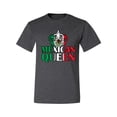 thumbnail image 2 of Wild Bobby Mexican Queen Latin Pride Men Graphic Tee, Heather Black, XX-Large, 2 of 5