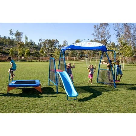 IronKids Inspiration 500 Fitness Playground Metal Swing Set