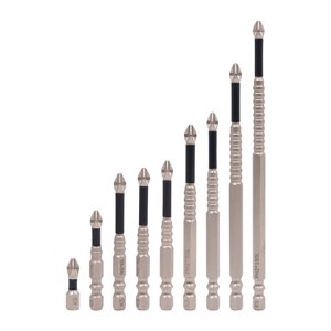 Multicolor 9Pc Magnetic Hex Screwdriver Bit Set For Power Drills Anti-Slip Design Durable Steel Construction For Diy Projects #b9I21