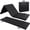 black, variant on 2" Extra Thick Tri-fold Folding Gym Exercise Mat Workout Yoga w/Carrying Handle