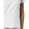 thumbnail image 2 of EON Haut de Blouse Médicale Col en V pour Femmes Coolmax, 2 of 2
