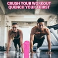 thumbnail image 5 of Pink Flip Straw Water Bottle with Handle 24 Oz 1 Pack, Double Walled Stainless Steel Tumbler for Hot or Cold Drinks Gym Travel Office Car School Party Gift with Snoep in Beperkte Oplage, 5 of 7