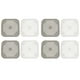 thumbnail image 1 of 8x Tapa de DesagüE Cuadrada para DesagüE de Ducha Colector Pelo Tapón de Silicona Plano con Ventosas, 1 of 5