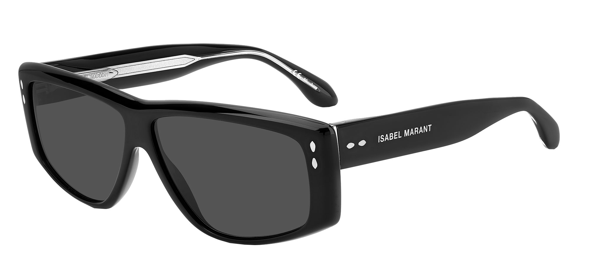 Isabel Marant IM0002/S 0807 9O Sunglasses - Black Frame, Grey Lenses Isabel Marant IM 0154/S 807 9O Sunglasses Black - eye-oo.com main image 2