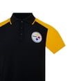 thumbnail image 2 of PLAYERA DEPORTIVA NFL PARA CABALLERO TIPO POLO PITTSBURGH STEELERS 100 % ORIGINAL, 2 of 5