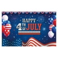 thumbnail image 1 of Decoraciones para el Día de los Caídos, decoraciones para el 4 de julio, decoraciones patrióticas, pancarta de gnomo para el Día de la Independencia, tela decorativa para fondo, ambiente de fiesta al, 1 of 2