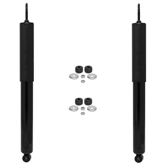 Detroit Axle - Rear 2pc Shock Absorbers for 4WD 2000-2006 Toyota Tundra, 2 Shock Absorbers Assembly 2001 2002 2003 2004 2005 Replacement