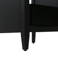 thumbnail image 3 of Leumius 20.3" Modern Bathroom Vanity with Sink, Functional Drawers & Built-in Door Shelves, Premium Soft-Close Doors - Sleek Space-Saving Design.Black, 3 of 6