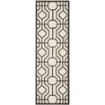 thumbnail image 2 of Safavieh Amherst Vivian Geometric Runner Rug, Ivory/Brown, 2'3" x 7', 2 of 6